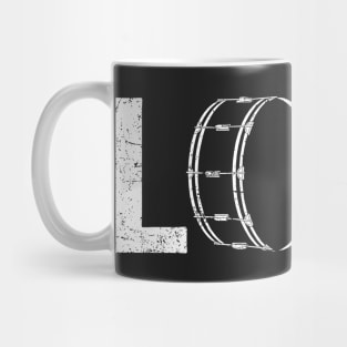 Love Drums L-O-V-E Drummer Mug